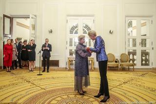 Agata Duda przekazała marynarkę na WOŚP