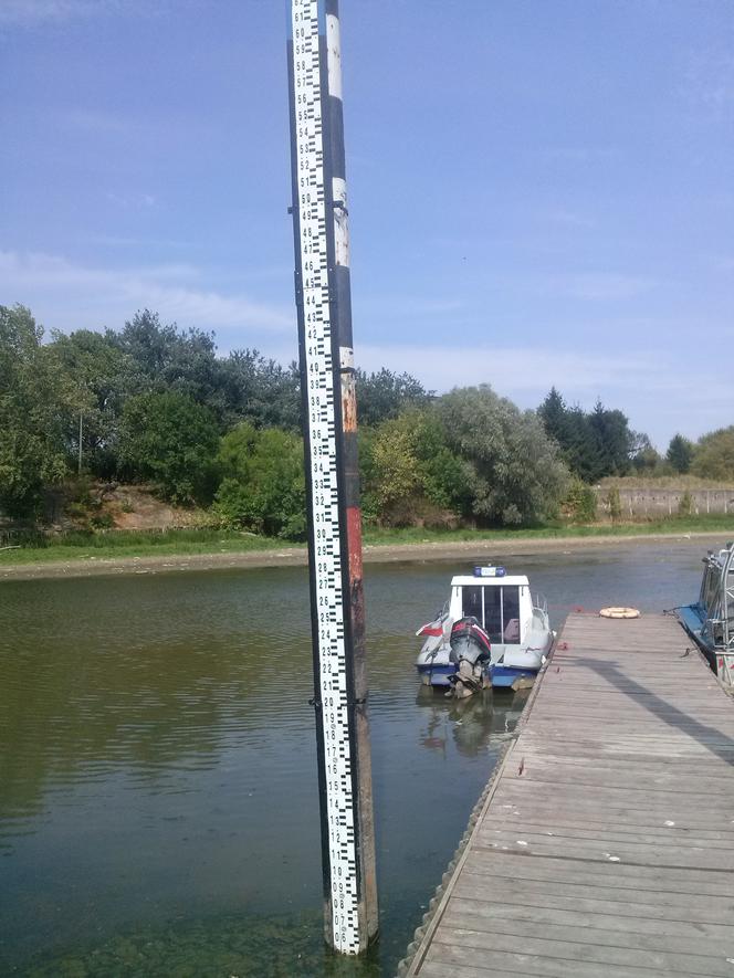 Rekordowo niski stan Wisły