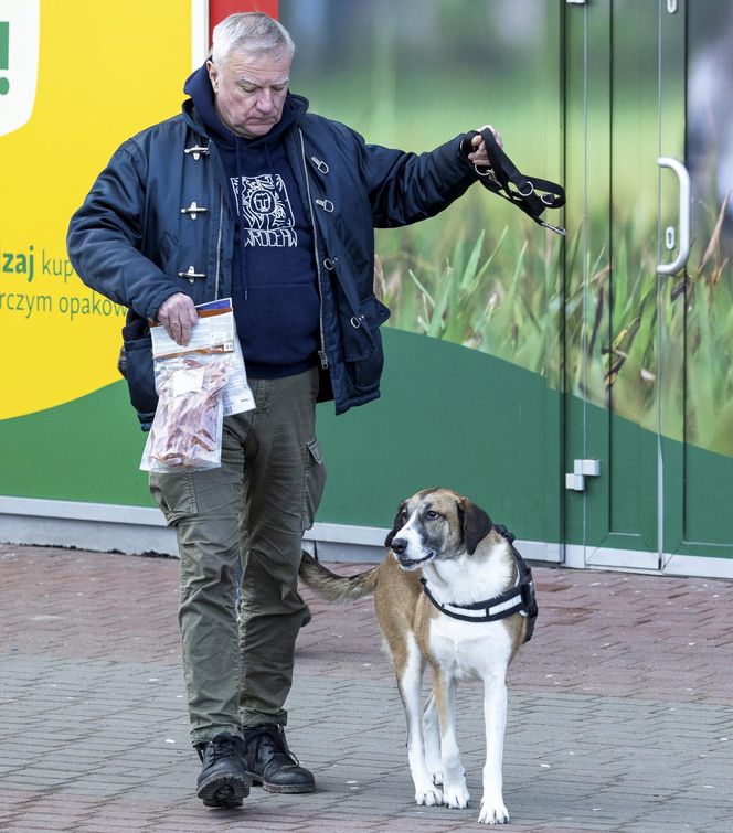 Paweł Graś z pupilem