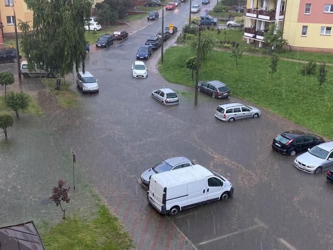 Burza nad Starachowicami ul. Hauke Bosaka