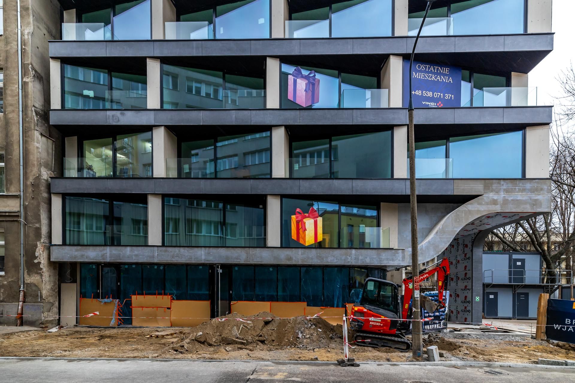 Apartamentowiec Krochmalna 44 w Warszawie