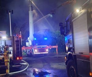 Pożar pustostanu (23.08.2025)