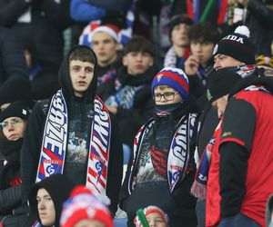 Kibice na meczu Górnik Zabrze - Lech Poznań