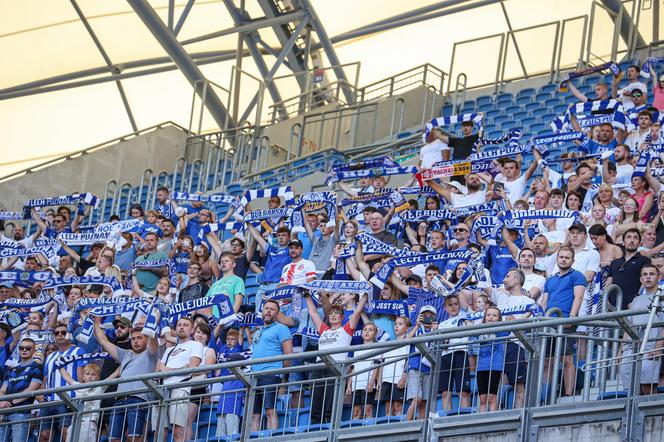 Tak bawili się kibice podczas meczu Lech Poznań - Górnik Zabrze