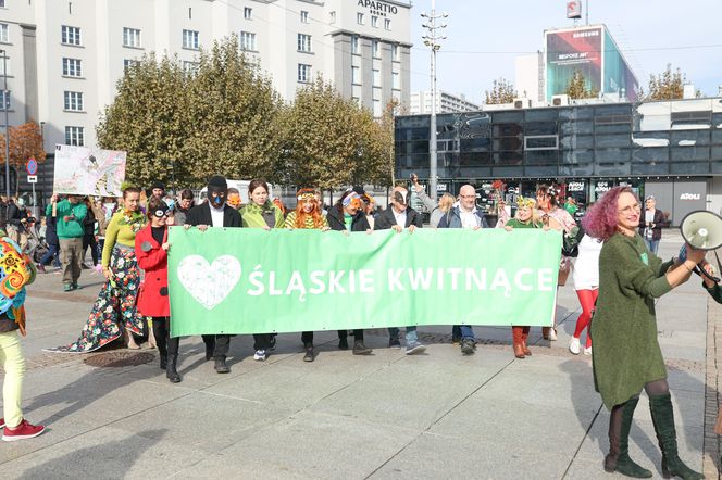 Ulicami Katowic przeszedł I Marsz Śląskiej Przyrody. Wydarzenie, jakiego jeszcze nie było