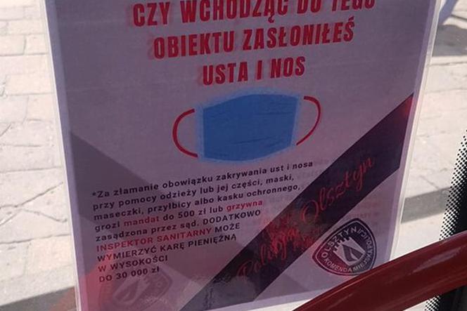 Noś maseczki w autobusie