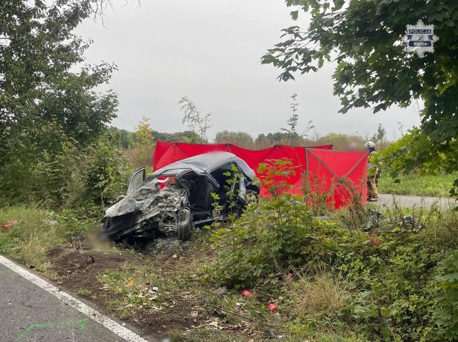 Tragiczny wypadek w Mikołowie. Zginął kierowca