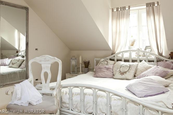 Sypialnia w stylu romantycznym