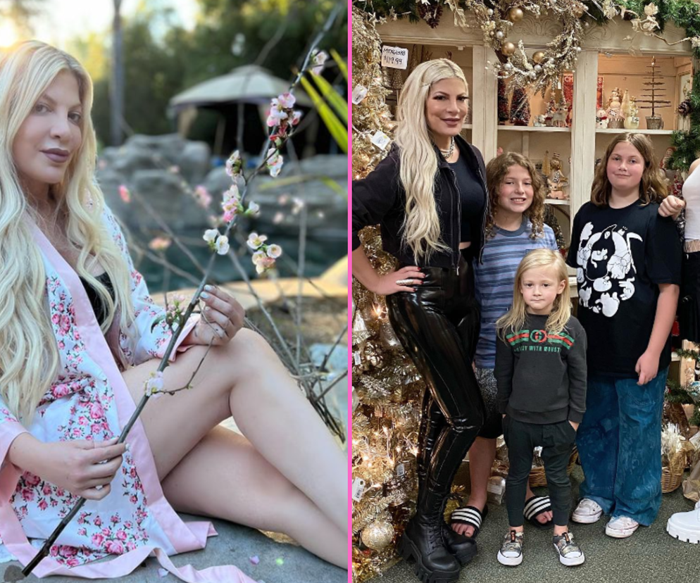 Tori Spelling z dziećmi