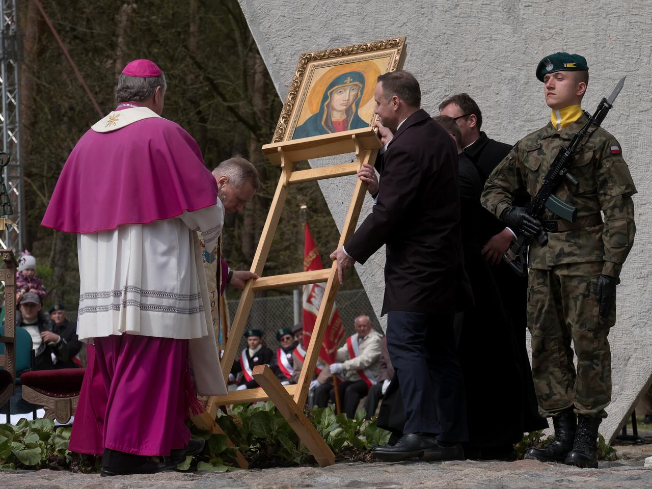 Duda uratował święty obraz