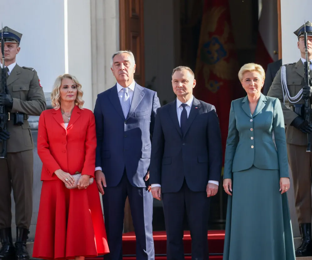 Agata Duda w bliźniaczym stroju, jak prezydentowa Czarnogóry! Która wypadła lepiej? Specjalista ocenia. Jedna z nich zdecydowanie wygrywa!