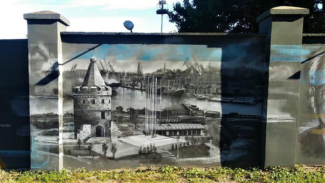 Mural na ulicy Chmielewskiego