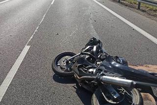 Wypadki motocyklowe na DK 10 w Woli i Wygodzie