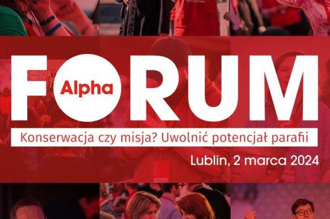 Forum Alpha w Lublinie - plakat wydarzenia 