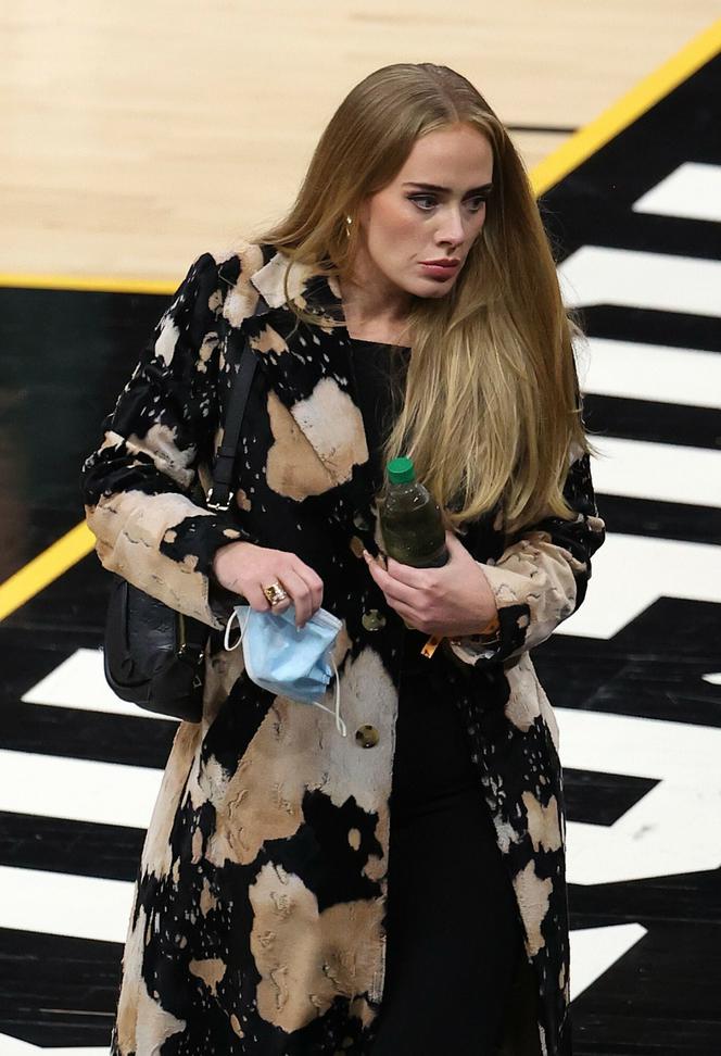 Adele podczas finału NBA