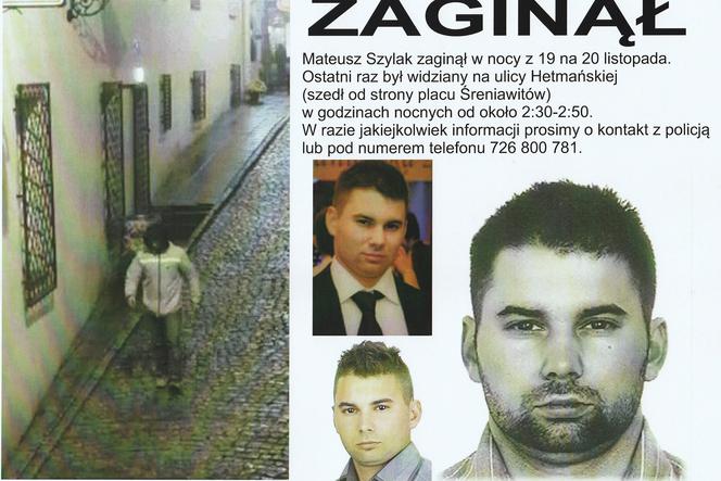 Weź udział w poszukiwaniach Mateusza Szylaka