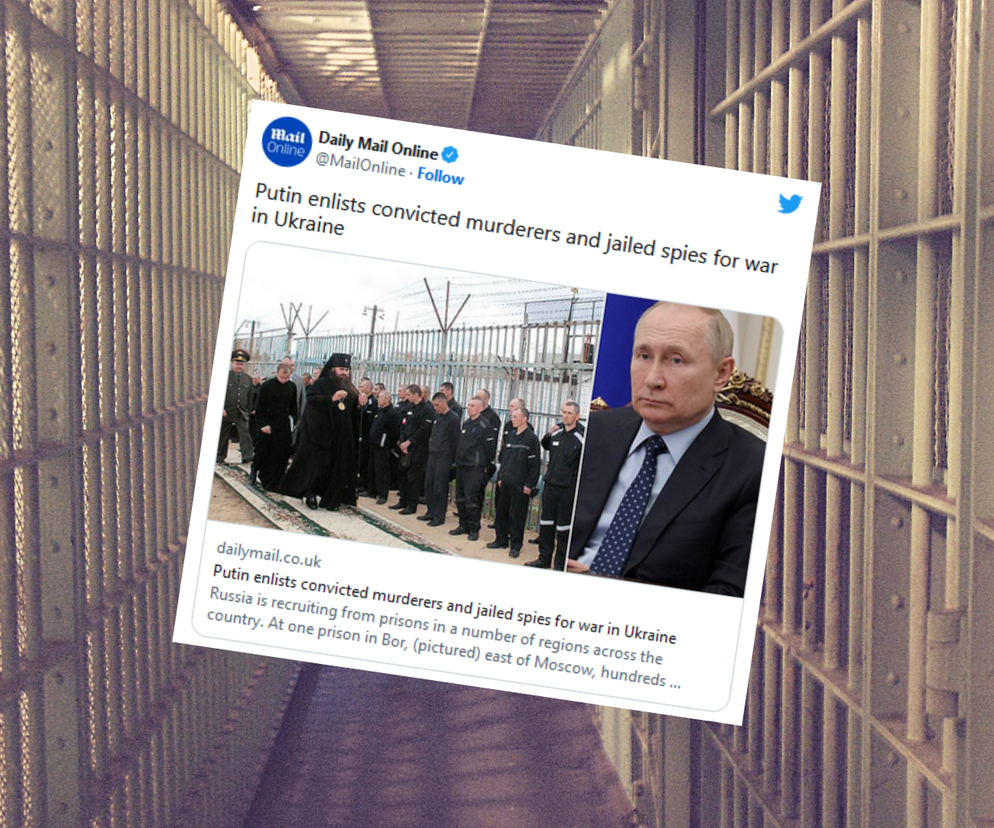 Rosja rekrutuje najemników w więzieniach