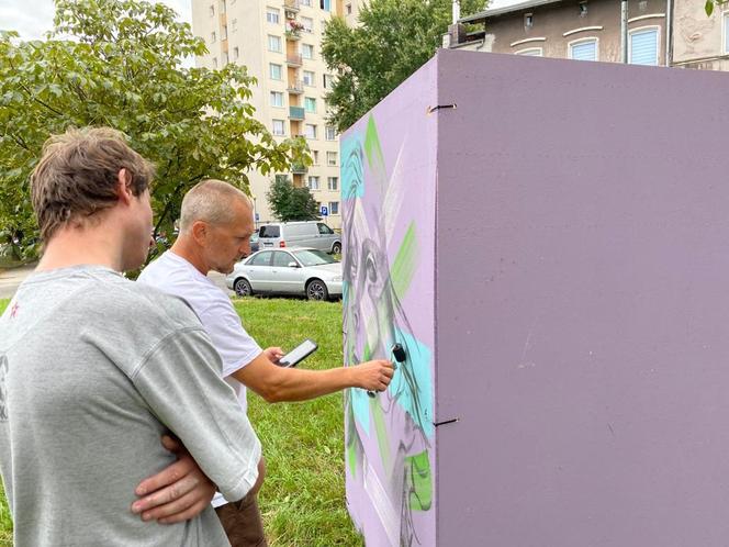 Nowy mural w Zielonej Górze. Za nami uroczyste odsłonięcie dzieła na ścianie Aresztu w Zielonej Górze 