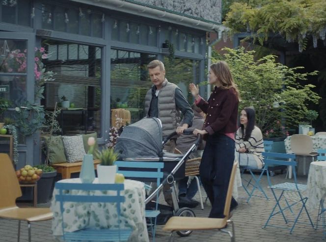 M jak miłość, odcinek 1885. Franka (Dominika Kachlik), Paweł (Rafał Mroczek)