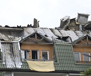 Mieszkańcy Ząbek wracają do swoich mieszkań po najpotrzebniejsze rzeczy