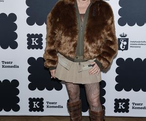 Katarzyna Figura szokuje na ściance, jak nastolatka