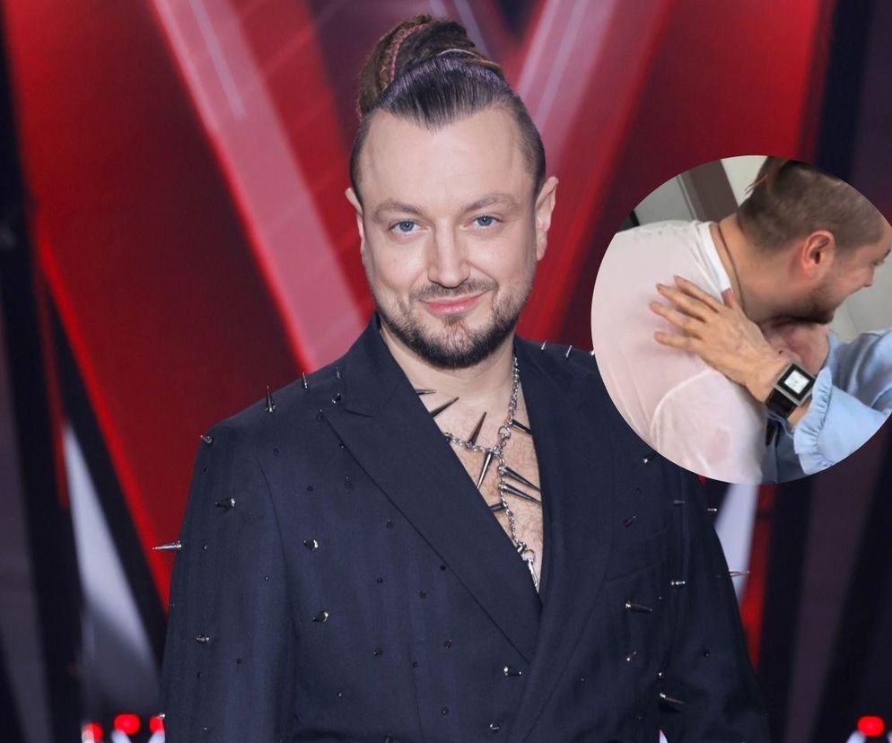 Aleksander Milwiw-Baron z babcią