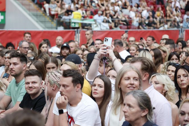 Koncert Jennifer Lopez w Warszawie (25.07.2025) - część druga. Organizatorem koncertu jest Prestige MJM