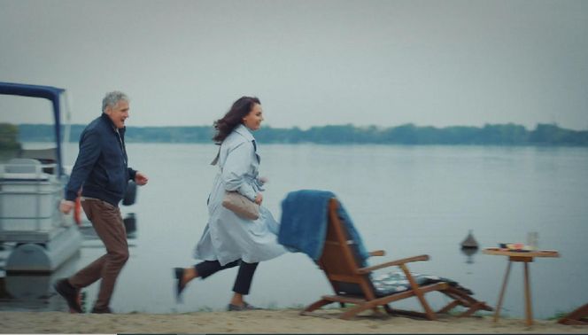 M jak miłość, odcinek 1847. Erwin (Andrzej Dopierała), Aleksandra (Małgorzata Pieczyńska)