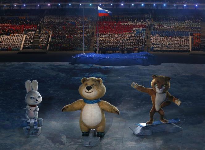 Soczi 2014. Ceremonia otwarcia - maskotki