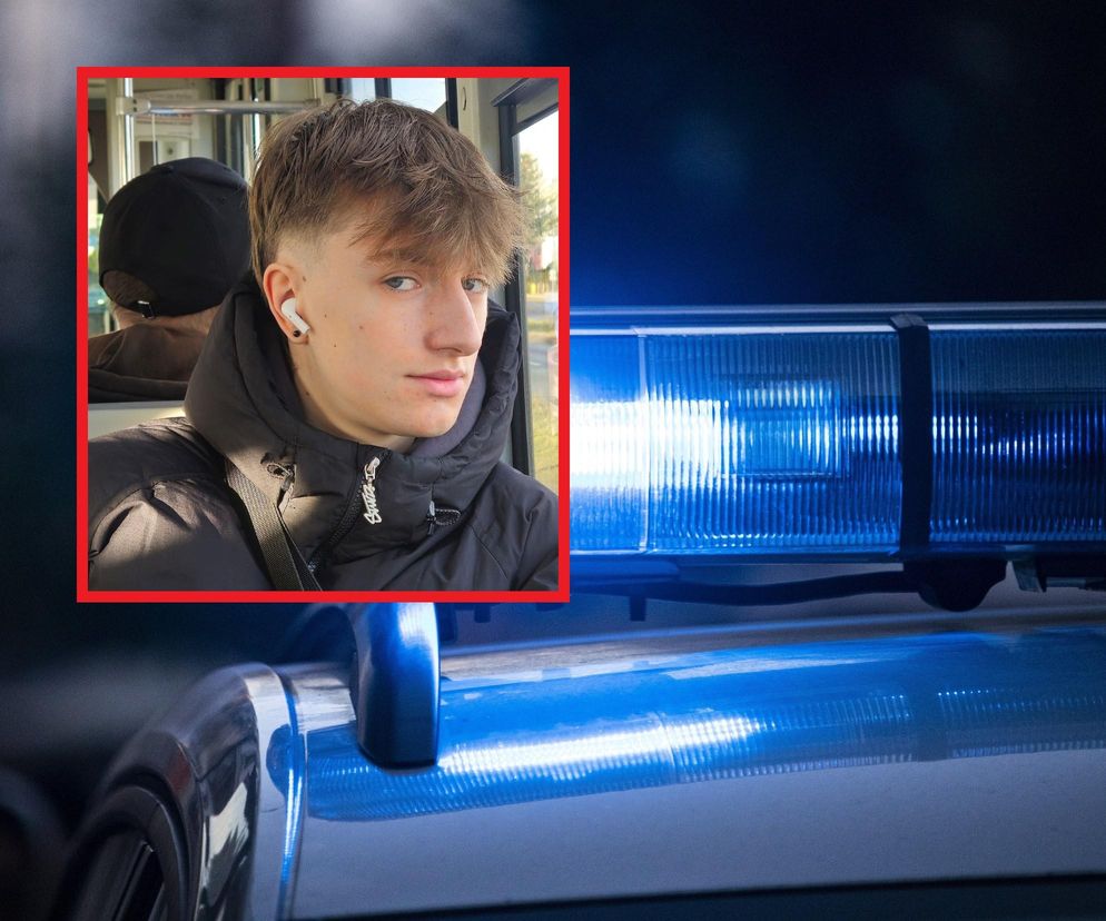 Policja poszukuje 17-letniego Arkadiusza z Krakowa. Zaginął w drodze do szkoły