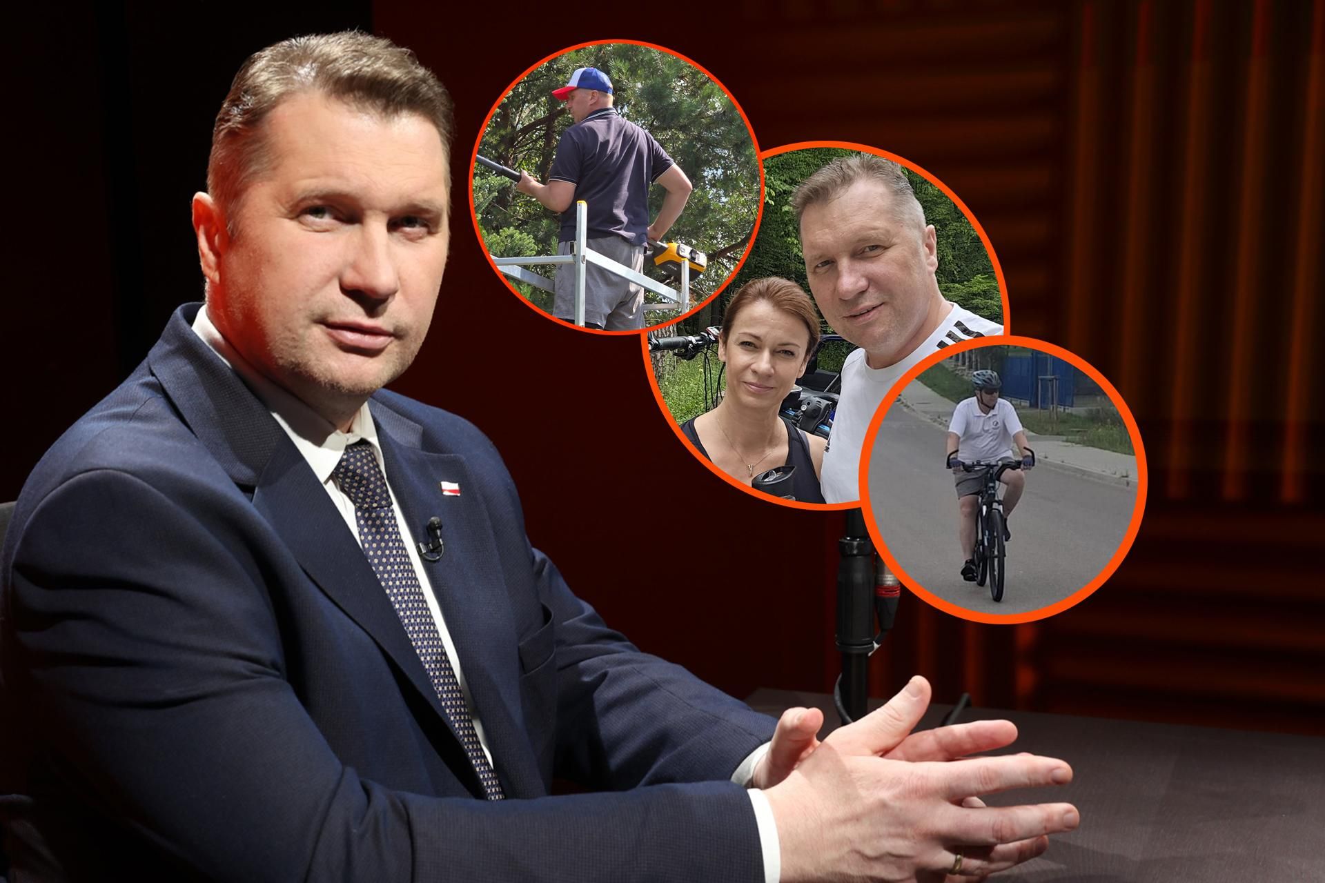 Smerf Poeta przyłapany w ogrodzie! Tak spędza wakacje, ma ogromny basen