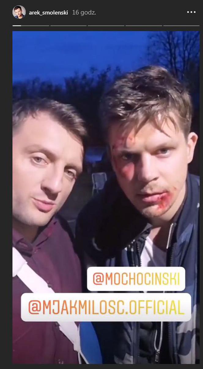 M jak miłość. Mirek (Mariusz Ochociński), Bartek (Arkadiusz Smoleński)