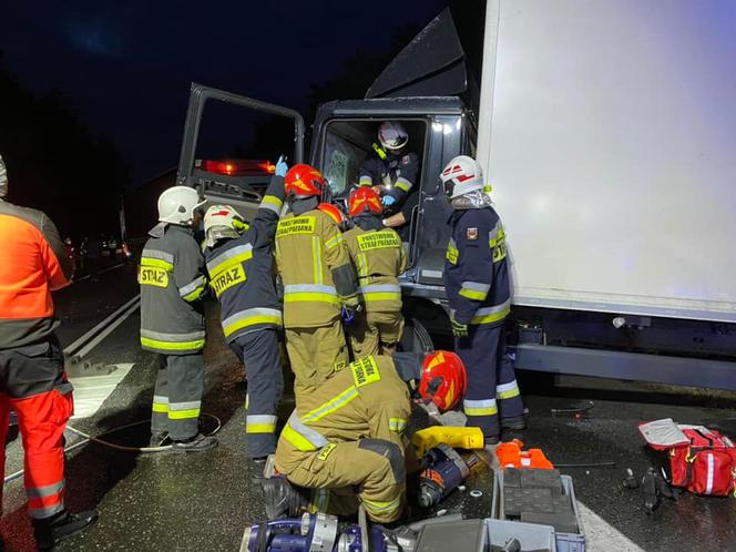 Poważny wypadek w Przyłubiu, na trasie Bydgoszcz - Toruń!