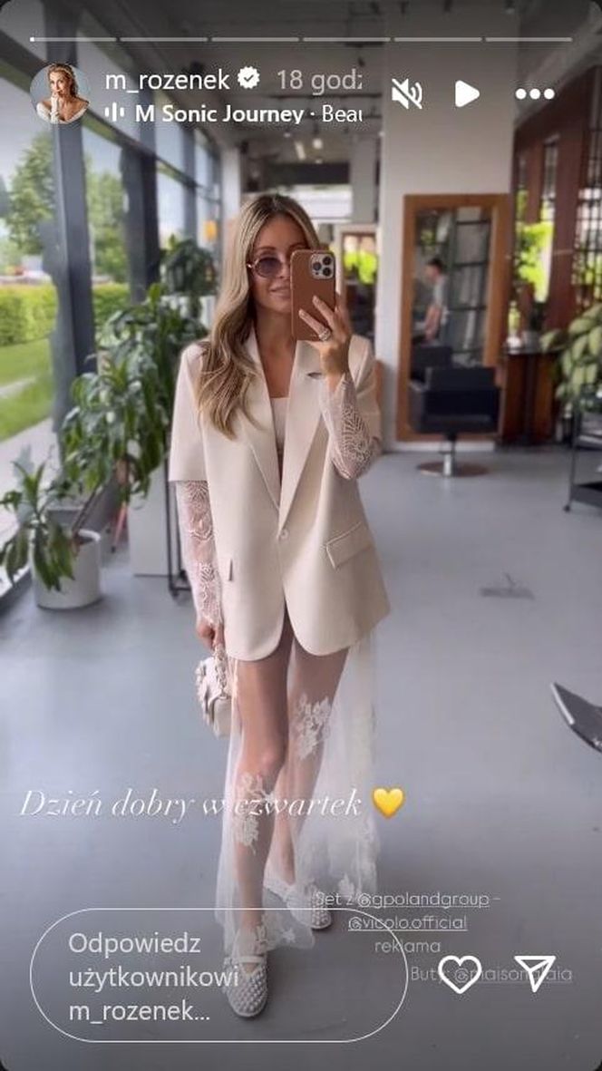 Małgorzata Rozenek-Majdan idzie do ślubu? Kreacji pozazdrości jej niejedna panna młoda!