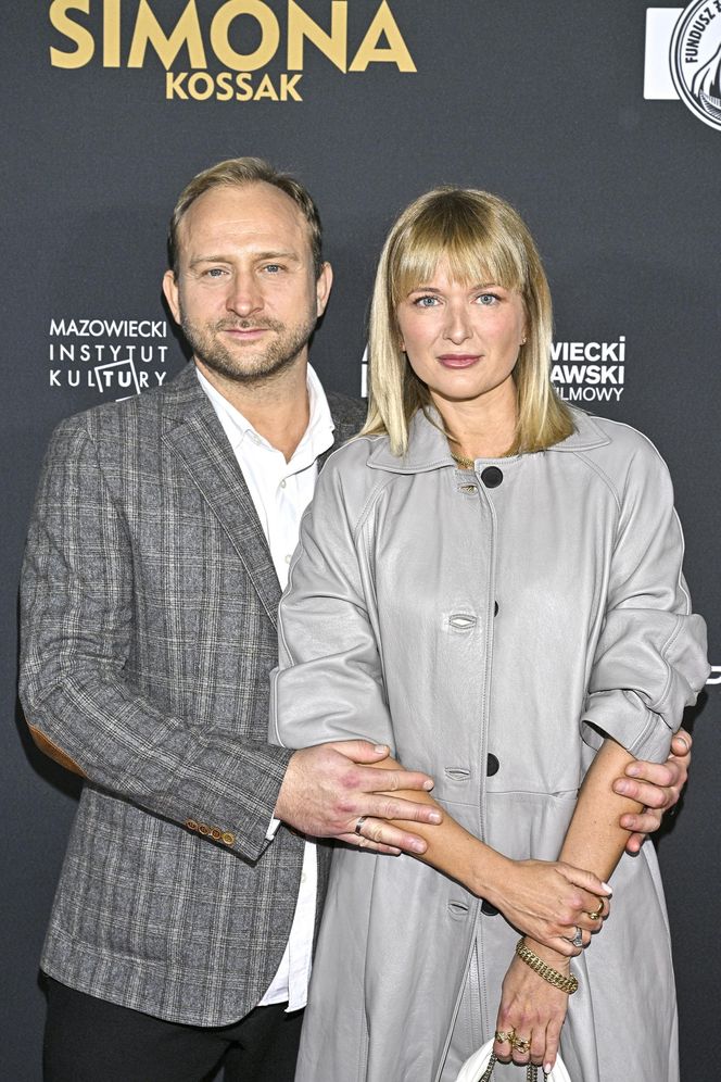 Borys Szyc i Justyna Szyc-Nagłowska