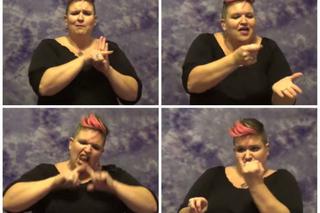 Anaconda Nicki Minaj w języku migowym - niesamowite nagranie video VIDEO 18+