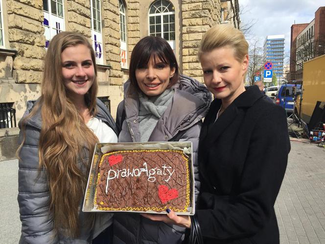 Prawo Agaty, Agata Przybysz (Agnieszka Dygant), Maria Okońska (Małgorzata Kożuchowska)