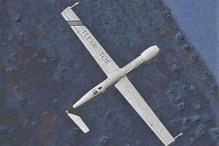 Bezzałogowiec Flexrotor  locie poziomym