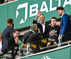 Karol Nawrocki na meczu Lechia Gdańsk - Motor Lublin. Prezydent poszedł do młyna! 