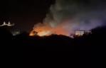 Olbrzymi pożar budynku przedszkola w Chęcinach! Całonocna akcja straży! [ZDJĘCIA]