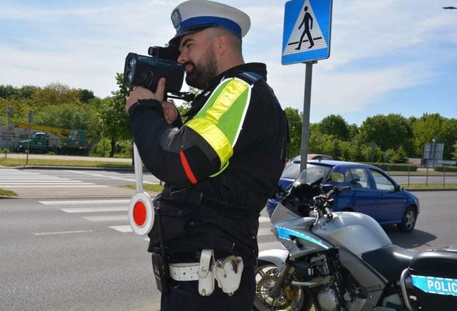 Akcja "Bezpieczny motocyklista" na podlaskich drogach