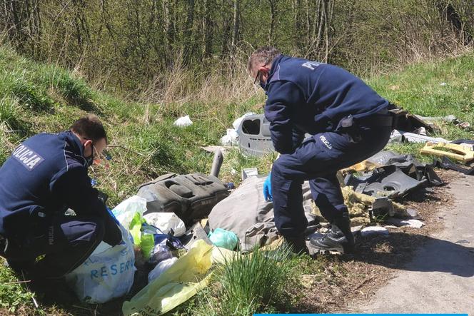 Policjnatom udało się wskazać sprawców dzięki rachunkom w śmiechach