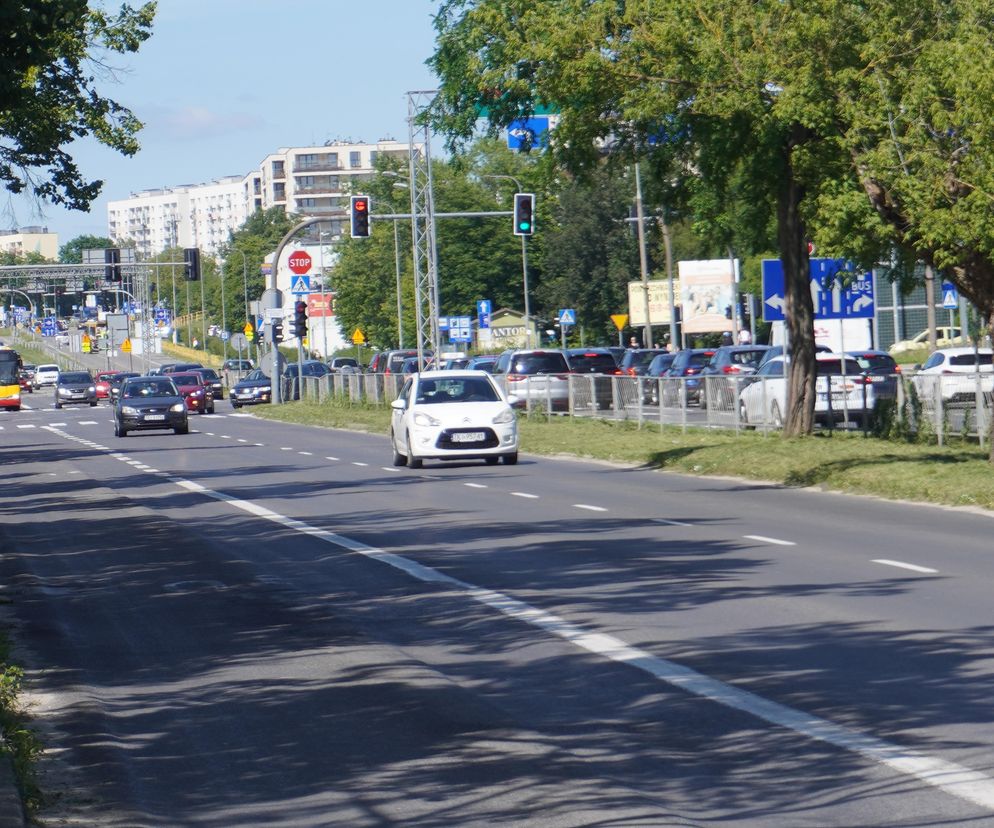 Ulica Warszawska w Kielcach