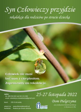 Rekolekcje dla rodziców po stracie dziecka w Skrzatuszu