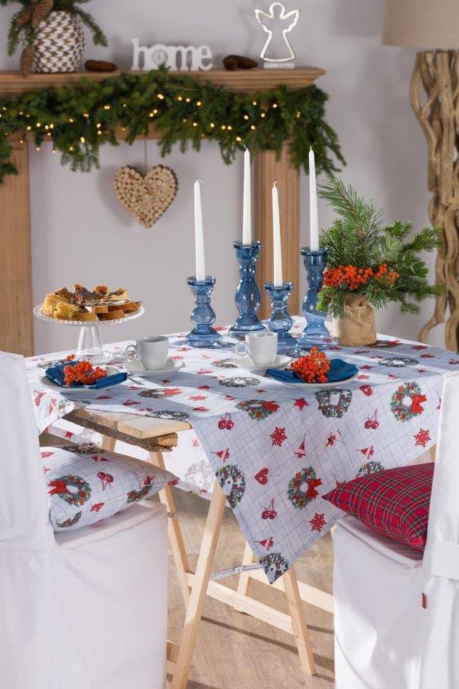Dekoracja świątecznego stołu