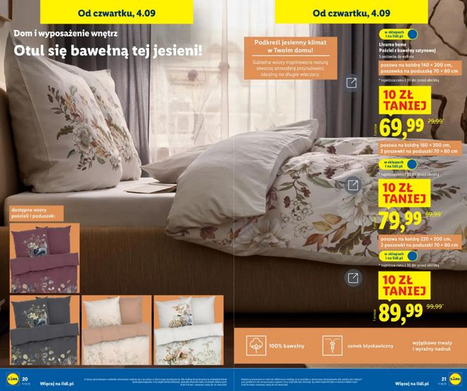 Jesienne promocje w Lidlu