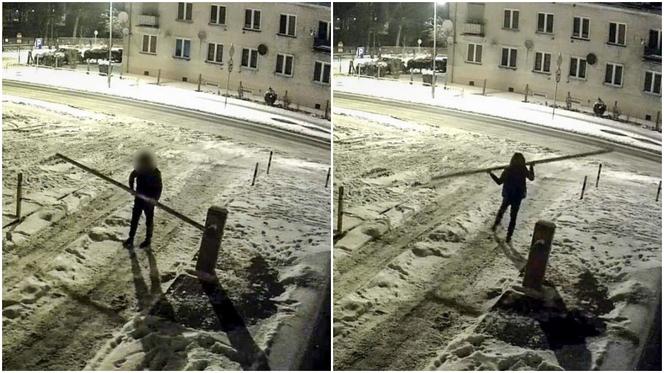 Międzyrzecz. Przyjechał do Polski po pracę, ale przeszkodził mu... szlaban parkingowy [ZDJĘCIA]
