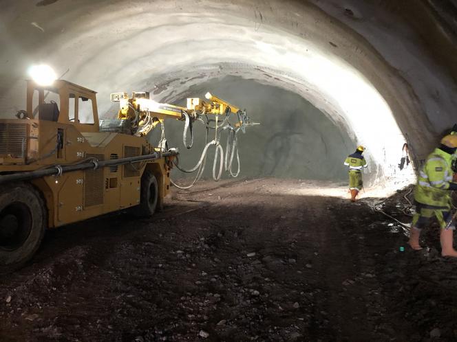 Trwa drążenie najdłuższego tunelu w Polsce