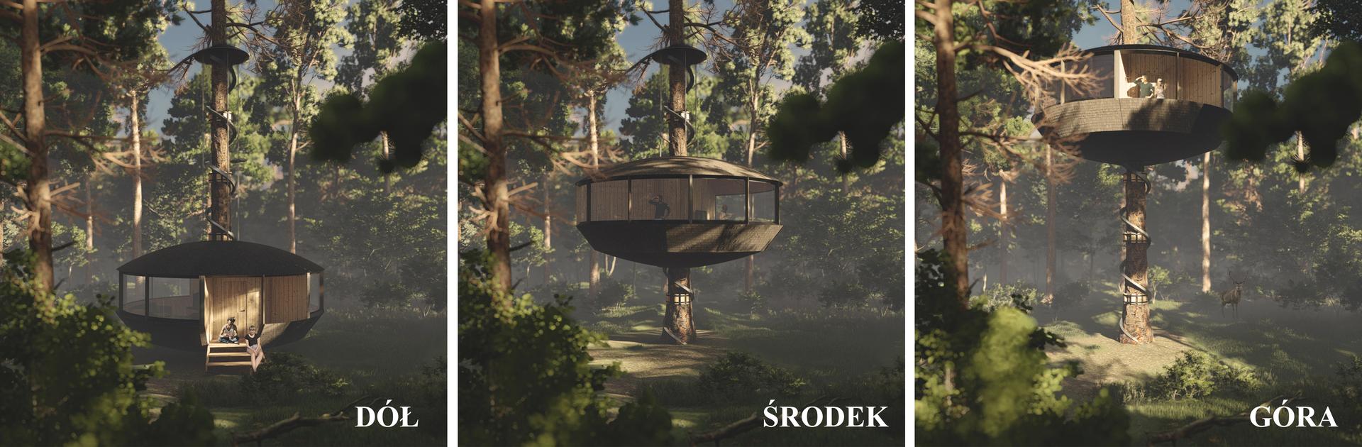 Wyróżnienie w międzynarodowym konkursie Tree house 2021