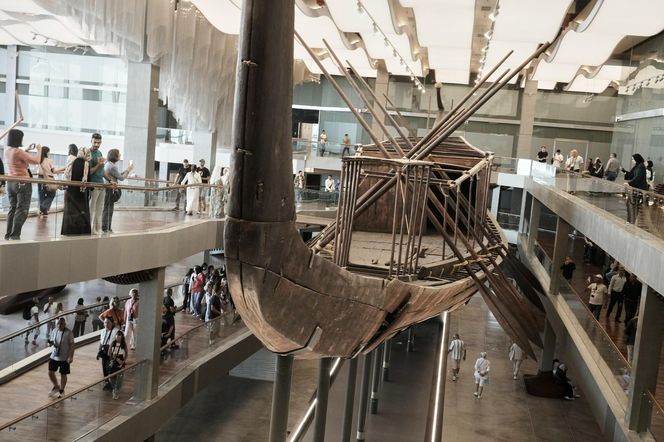 WIelkie Muzeum Egipskie w Gizie 